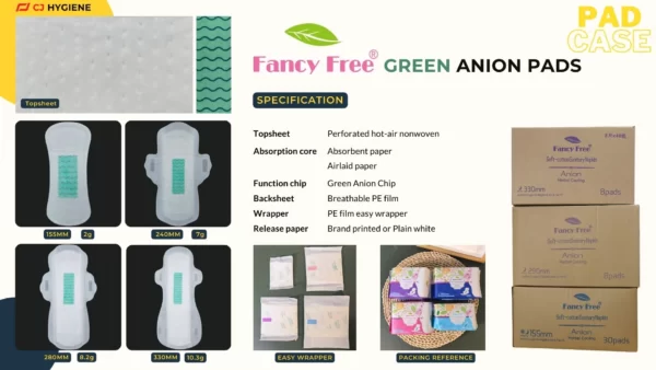 Fancy Free Anion Ultra thin pad